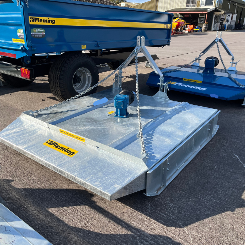 Fleming 6ft Galvanised Topper - Hoare Machinery Grass Care machinery