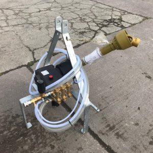 PTO Power washer with 4000psi Hawk pump
