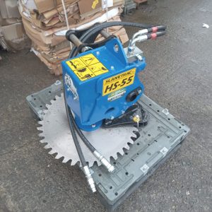 Slanetrac HS Series Sawhead - Excavator Attachment
